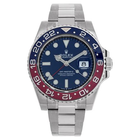 rolex pepsi quadrante bianco|Orologio Rolex GMT.